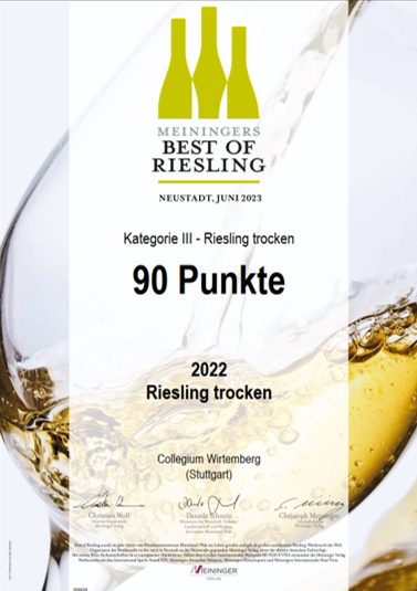 Collegium Wirtemberg Riesling trocken